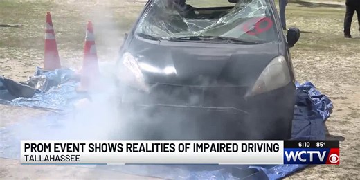 ‘Operation Prom’ demonstration shows realities of impaired driving to Florida High students