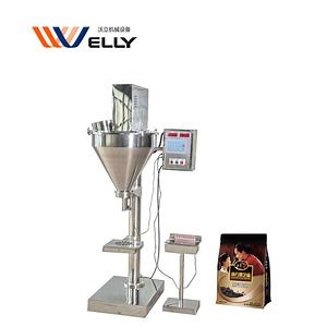 [Hot Item] Semi Automatic Juice Spices Powder Filling Herbal Powder Haldi Masala Powder Packing Machine