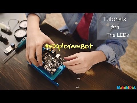 Explore mBot Tutorial #11: The LEDs