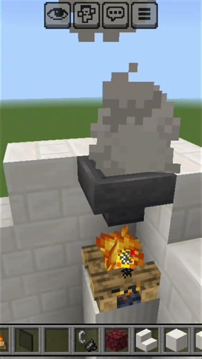 Cool Campfire Design in Minecraft 🔥 Easy & Aesthetic Build #minecraft