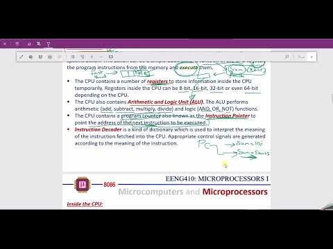 Microcomputers and Microprocessors 1