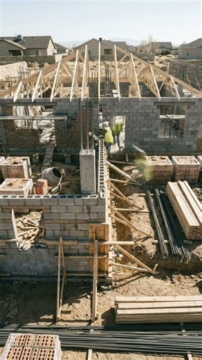 From Empty Land to Dream Home in Minutes | AI House Construction Timelapse