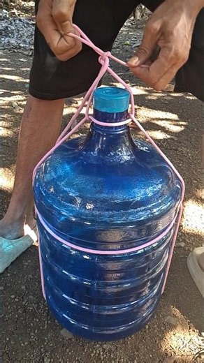 simple way to tie a bottle knot #BottleKnot #RopeKnotTutoria l#CampingKnots #SurvivalSkills