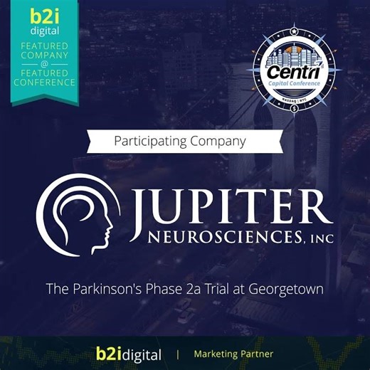 Jupiter Neurosciences, Inc. presented at the Second Annual Centri Capital Conference, Clip 2