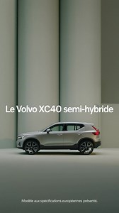 Intelligent. Polyvalent. Plus moderne que jamais. Voici le Volvo XC40 semi-hybride, notre VUS compact pensé pour vous. | Volvo Car Canada