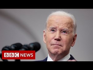 US President Biden announces Russian oil ban over Ukraine conflict - BBC News