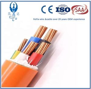 [Hot Item] PVC Insulated, 450/750V, Copper Conductor, Orange Circular Cables