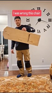 11K views · 7.9K reactions | I was wrong, this is actually called an African birthing chair. After looking into it this design originated in Africa and typically was hand carved and used for birthing. #diyproject #woodworkertools #woodworkforall #woodwork #woodworker #homeprojecttips #homereno #diyprojectideas #diybuild #chairbuild #chairdesign #vikingchair #handymanservices #tooltip #woodworkproject | Meyers.makes | Facebook