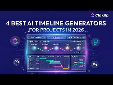Project Timelines Breaking Constantly? Try These 4 AI Timeline Generators