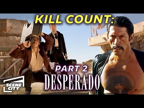 Desperado Kill Count: Part 2 (Antonio Banderas, Danny Trejo #action #movie #clips )