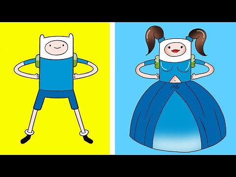 Adventure Time Characters Gender Swap ( 2023 )