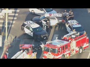 LAPD officer involved in Westlake crash