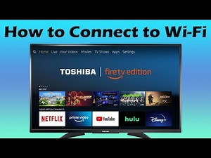 How do I connect my Toshiba smart TV to Wi-Fi 📺 | Complete UK Guide