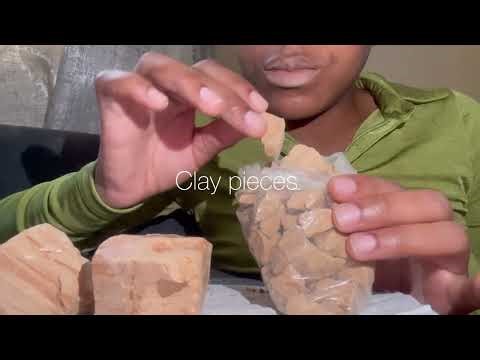 Brownies | long clay video | Asmr video #clayasmr #crunchyasmr