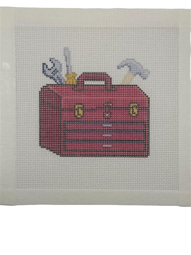 Toolbox Needlepoint Canvas - Etsy