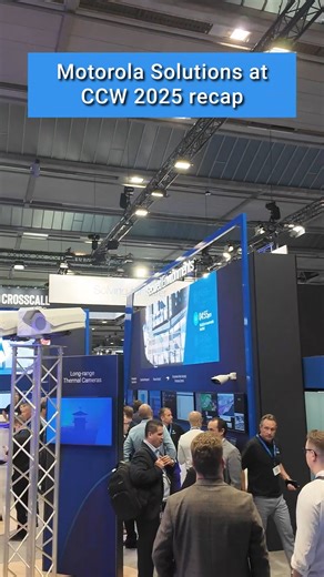 2.3K views · 43 reactions | Last month, we wrapped up an incredible #CCW2025! We built new connections, unveiled cutting-edge innovations and demonstrated how our technology delivers more informed responses and #safer outcomes. If you missed out on the excitement, you can still get an exclusive look! Sign up for a demo today: https://bit.ly/46nxT6F | Motorola Solutions | Facebook