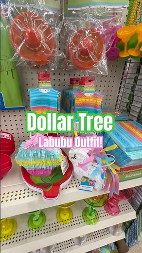 Dollar Tree LABUBU outfit‼️✨#dollartree #labubu #shortsvideo #shortvideo