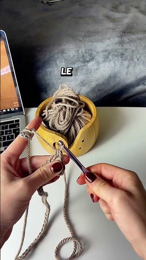 Tutoriel: la demi bride 🫶🏻🧶 #crochet