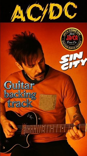 🔥 AC/DC – “Sin City” | Backing Track (Malcolm Only: Guitar + Drums + Bass)