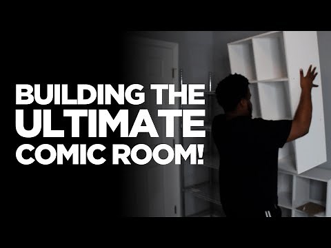 Building the ULTIMATE Comic Book Room Pt. 2 | Best Shelving Units for Comics
