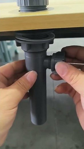 How to install the lift rod drain