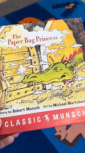Happy Paper Bag Princess Day! 👸 🐉 🏰 This Robert Munsch classic was first published 40 years ago today. Whats your favourite thing about The Paper Bag Princess? #ThePaperBagPrincess #PaperBagPrincess #BarriePublicLibrary #BPL #LibraryBook #YoungReaders #EarlyLiteracy #RobertMunsch | Barrie Public Library