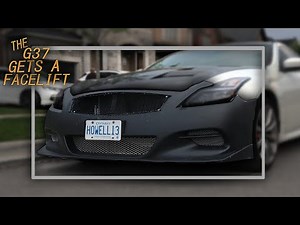 Time to Install NEW Aftermarket Bumper On TOTALED G37 - SALVAGED Infiniti G37 Rebuild