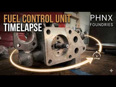 JT15D-1A:Fuel Control Unit Teardown | Timelapse