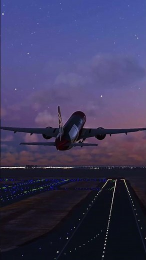 Boeing 777 stunning liftoff | Microsoft Flight Simulator