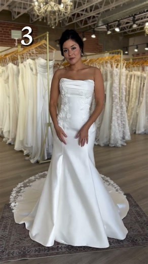 For the bride who believes less is more