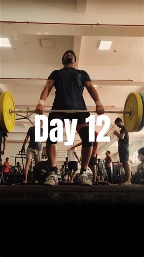Day 12 - Training like an Olympic weightlifter #olympiclifting #motivation #weightlifting
