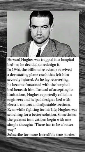 Howard Hughes Was Bedridden After a Crash—Then He Changed Hospital Beds Forever!