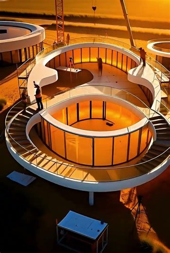 Satisfying Futuristic Building Construction Timelapse | Amazing Build It Fast