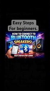 How to pair my speakers #beginners #speaker#bluetooth #bluetoothspeaker #technology
