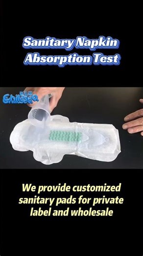 Sanitary Napkin Absorption Test | How Fast Can It Absorb?
