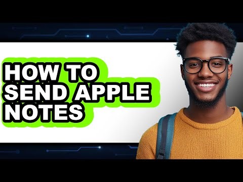 How to Send Apple Notes (only Way)
