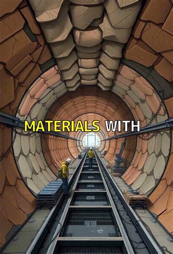 Inside the Hyperloop Tunnel Construction Process. #Shorts #VidNarrate