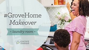 Ready for a big reveal? ✨ This past summer, we partnered with method home and celebrity interior designer Hommemaker to give one Grove community member the laundry room of their dreams, and a full-year supply of method laundry products! Meet the Brannons, a fun-loving family of 7 from Texas, and watch their laundry transformation! For more behind the scenes visit → bit.ly/2CrGQP8 | Grove Collaborative