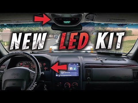 Installing All Interior LED Kits on Chris' Jeep WJ Grand Cherokee