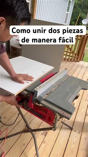 Cómo unir dos piezas de manera fácil y sencillo