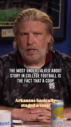 Barstool Sports on Instagram: "Arkansas’ real head coach was there the whole time @reeses Watch the full @barstoolcfb show with LINK IN BIO"