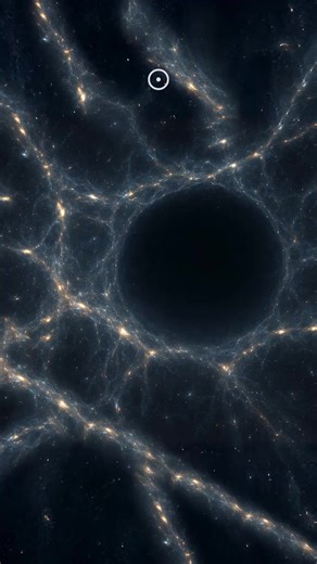 Boötes Void - The largest void in the universe. #CosmoKnowledge #Space #Science #Astronomy #Universe #Astrophysics #Education #Galaxy | Theoretical Tales
