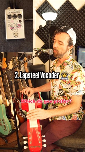 Funky Bass vs Lapsteel Vocoder. Which sound do you prefer? My latest tune Celestial Bossa features both of these sounds! Link in comments ☀️ | Cloudchord