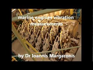marine main engines vibration measurements