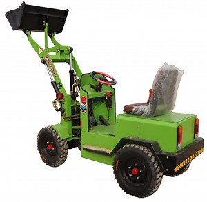 [Hot Item] China Best Price Electric Self-Loading Mini Loader with Front End Loaders