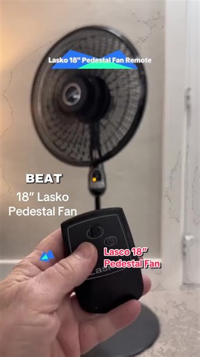 Stay cool the smart way with the powerful Lasko 18 inch Pedestal Fan. Adjustable height, wide oscillation, and strong airflow that actually moves air across the whole room, perfect for bedrooms, garages, or staying cool during those hot Midwest summers. Quiet, reliable, and budget-friendly. #fan #LaskoFan #PedestalFan