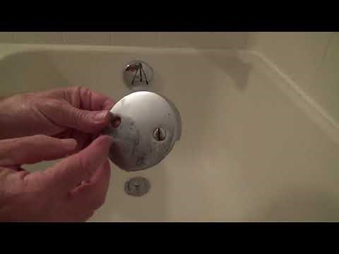 How to Remove & Install Bathtub Drain Overflow Cover Made Easy