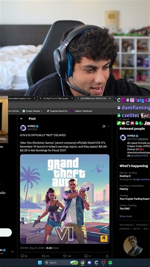 Part 13 | Stable Ronaldo Reacts To GTA 6 Official DATE