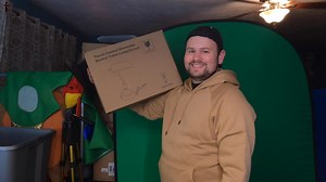 Watch Green Glass Banker’s Lamp with 2 Fast USB Charging on Amazon Live