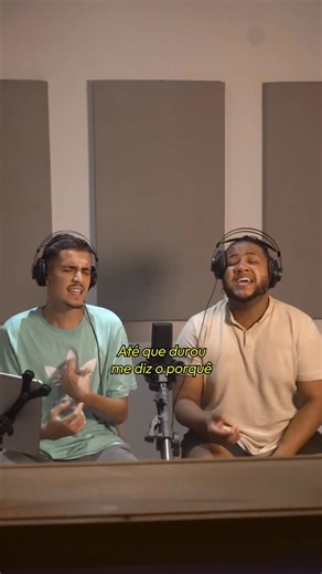 Klein Studios | Estúdio de Música on Instagram: "Com vocês, @daviiquaresma e @kieeloficial tirando muita onda nos backings 💜🔥 Música: Até Que Durou - @pericles (✍️ @bg.cantor / @marquinhosdemoraes ) #backingvocal #pericles #estudio"